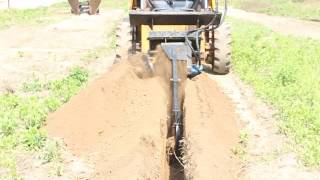 HCN 0207 soil trencher for skid steer loaders