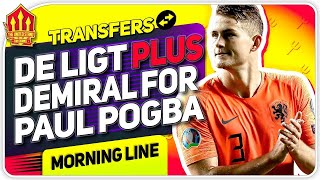 DOUBLE SWAP DEAL For Pogba' + Solskjaer Comments | Man United News Now