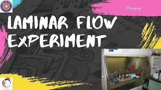 Laminar Flow Experiment (लामिनार प्रवाह प्रयोग) | Prayog