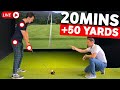 How to swing a golf club (the easy way) - LIVE GOLF LESSON