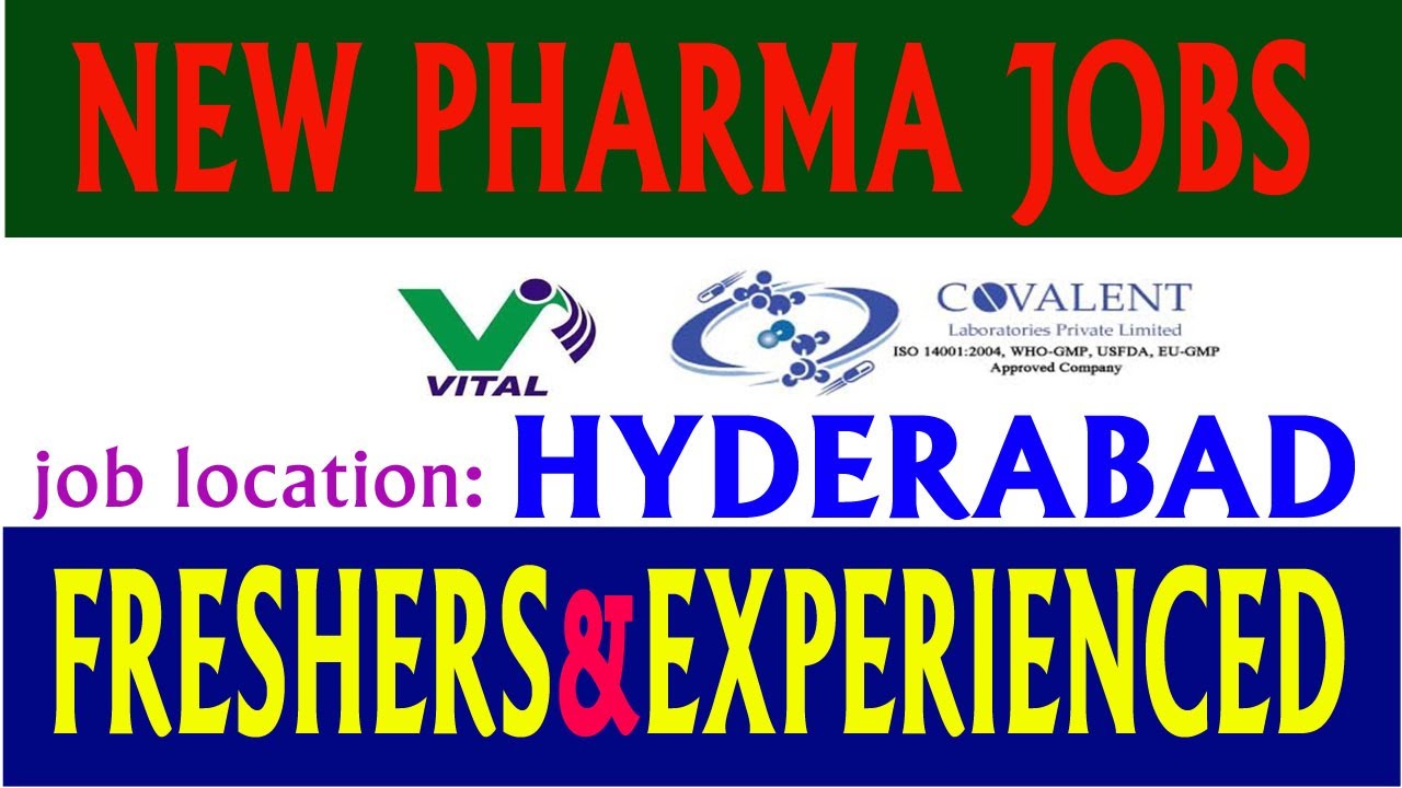 PHARMA JOBS IN TELUGU || LATEST PHARMA JOBS IN HYDERABAD || PHARMA JOBS ...