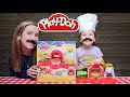 Play Doh Stamp 'n Top Pizza