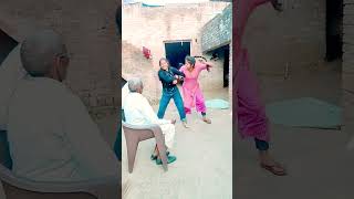 दोनों लोग मिलकर मुझे बहुत मारा😜😂😅🤣#video #dance #funny #janvi