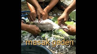 Proses masak geden #shorts#