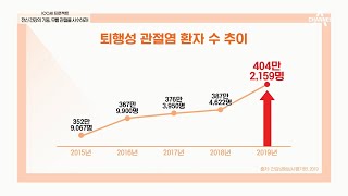 노화로 인한 연골 손상! 통증과 염증을 유발하는 퇴행성 관절염 | 100세 프로젝트 18 회