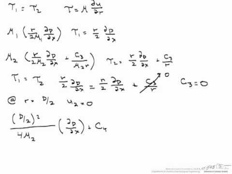 Boundary Conditions for a Velocity Profile Boundary Conditions for a Velocity Profile