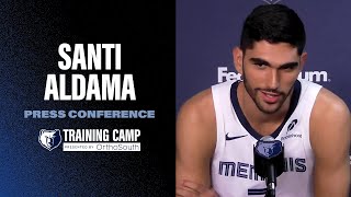 Santi Aldama | Memphis Grizzlies 2024 Media Day