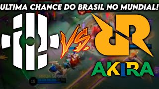 ULTIMA CHANCE DO BRASIL NO PRÉ MUNDIAL DE MOBILE LEGENDS - RRQA VS INS