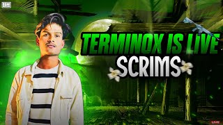 TERMINOX ESPORTS PAID SCRIMS IS LIVE🔴#terminox #viral #pubg #scrims #pubg #live