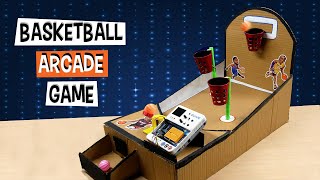 DIY Cardboard Basketball Arcade Game | DIY Projects