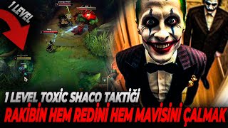 1 LEVELDE BUFF ÇALAN SHACO I EN OC SHACO BAŞLANGICI I Ad Shaco Jungle Oynanış