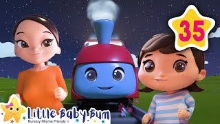 Wheels On The Train | Lellobee | Baby Songs & Nursery Rhymes | Learning Songs For Babies