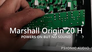 Marshall Origin 20 H | Powers On But No Sound