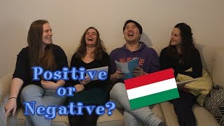 Learning Hungarian with Petra - Positive and Negative Adjectives