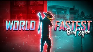 FREE FIRE WORLD FASTEST BEAT SYNC MONTAGE | FF MONTAGE @GeetMP3  #SHORTS #MONTAGE