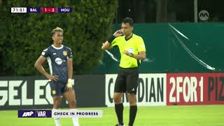 Was VAR right or wrong to deny Hougang's Gabriel Quak a goal vs Balestier | SPL 2023 Moments