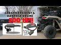 Installing Gibson Exhaust and Stage 3 Tune on 2021 Can Am X3