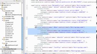 Android Application Development Tutorial 53 Text Activity with Theme