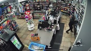 Video: Four teens crash stolen vehicle into Albuquerque convenience store