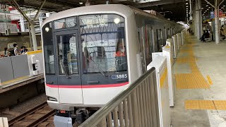 【8連化】東急目黒線回送列車武蔵小杉駅入線シーン