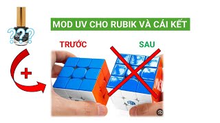 Tự MOD UV cho rubik Swift Block và cái kết ĐẮNG | Hải Muối Rubik