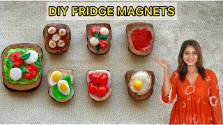 Learn How To Make Miniature Food Fridge Magnets