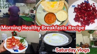 ಬೆಳಗಿನ ತಿಂಡಿಗೆ ಅರೋಗ್ಯಕರ ರೆಸಿಪಿ I Healthy breakfast Recipe in kannada I Saturday Vlog