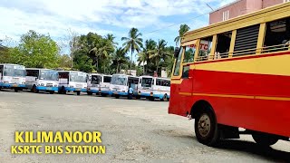 Kilimanoor  KSRTC Bus Stand, Thiruvananthapuram District, Kerala