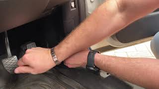 How to remove a BMW Footwell Module (FRM)