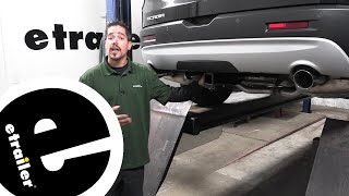 etrailer | How to Install: Curt Trailer Hitch Receiver on your 2019 GMC Acadia