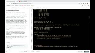 Leetcode 924. Minimize Malware Spread - Disjoint Set / Union-Find