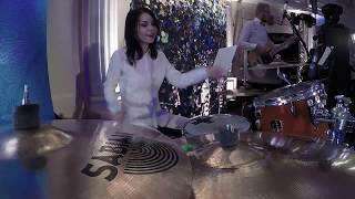 Yuliana Nesterova ( Drum Cam) - Donna Summer - Hot Stuff (drum Cover)