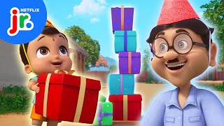 Bheem's Birthday Bash! 💪🎂 Mighty Bheem's Playtime | Netflix Jr
