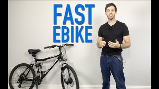 How to build a DIY 40 mph electric bicycle