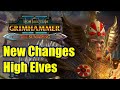 High Elf Changes In New SFO Patch - Total War Warhammer - SFO Grimhammer - The Sundering