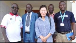 KOICA country director visits World Vision Uganda Abim Projects