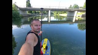 Sjíždění řeky Lužnice a Vltavy na paddleboardu - 11 km