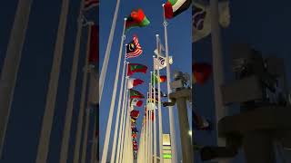 Dubai Expoo 2022    \ All International Flags #youtubevedio