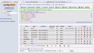 MySQL Tutorial 2 - Inserting entries into database