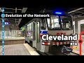 Cleveland's Rapid Transit Network Evolution