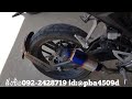 cb150r รีวิวปลายท่อ กระป๋องรุ้งงาน ไทย