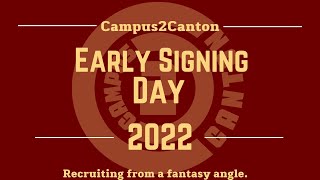 2022 Early Signing Day