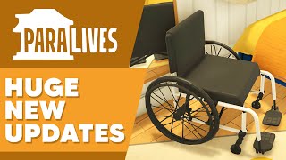 HUGE New Paralives Updates! They are MILES ahead of The Sims! (Wheelchairs, Disabilities, \u0026 More!)