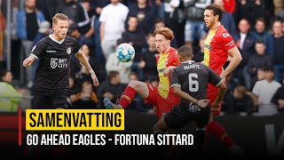 😇 LIJFSBEHOUD binnen handbereik |  Samenvatting Go Ahead Eagles - Fortuna Sittard