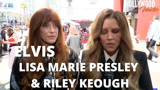 Lisa Marie Presley & Riley Keough - Interview at Handprint Ceremony of "Elvis"