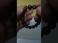 black mantra bracelet