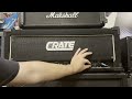 crate g1600xl gx1600 review death metal machine better than the gx130c