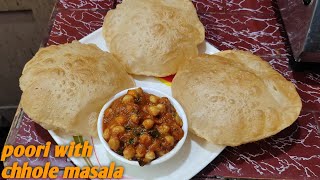 సరైన కొలతలు,కొన్ని imp tips తో perfect \u0026 fluffy poori with chhole masala curry// chana masala curry