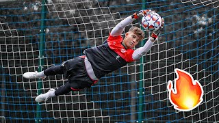 Goalkeeper Training With RB Leipzig Youth Goalkeepers 😱🧤