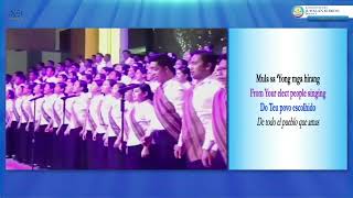 MCGI Alay Pasasalamat (with multilingual lyrics)